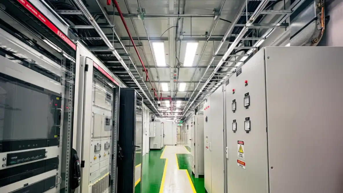 Montaje de salas e instalaciones eléctricas. Integración de equipos eléctricos VDF, PLC, CCM y SW de media y baja tensión, junto con tableros eléctricos.